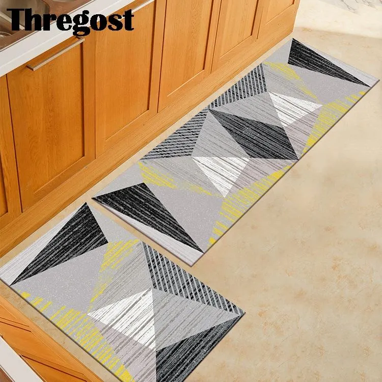 Cushion Decorative Pillow Thregost Entrance Doormat Anti-Slip Floor Mat Kitchen Long Carpet Washable Outdoor Corridor Rug Front Do265x