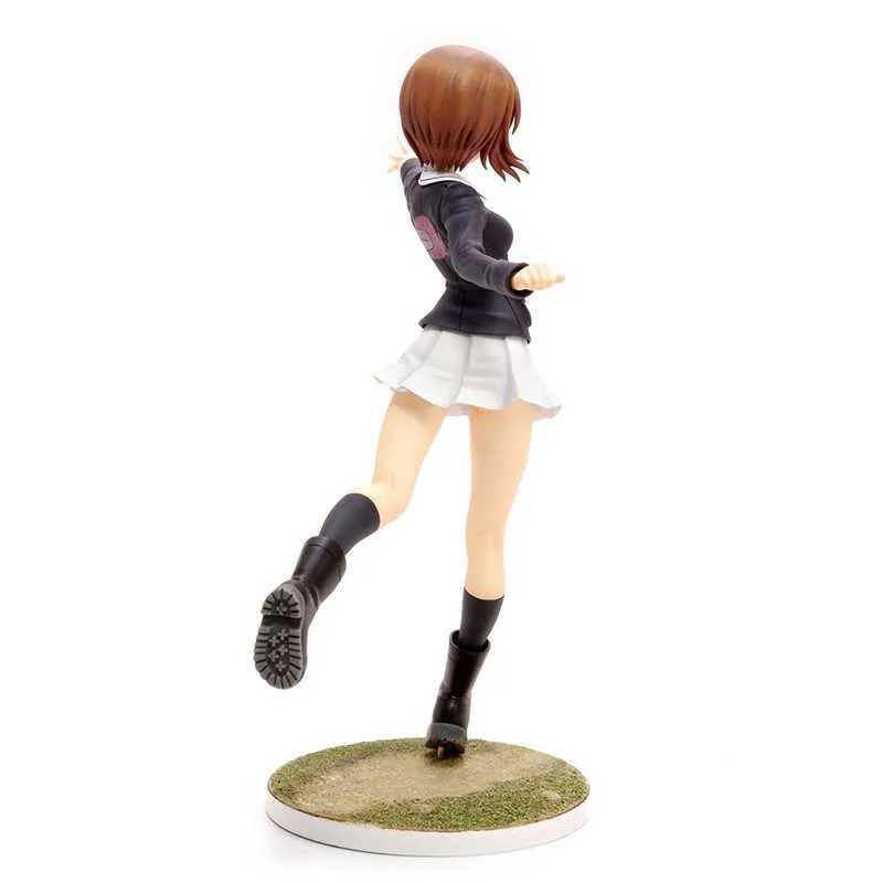 Anime Girls und Panzer Miho Nishizumi Panzer PVC Action Figure 22cm Sexy Girls Figures Toy Collection Modèle Modèle Toy Cadeaux Q07227962581