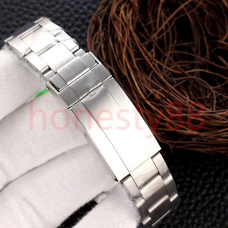 ساعات للرجال Wristwatch Green 904L الفولاذ ساعة الساعات السيراميك مدي الآلات الأوتوماتيكية المقاوم للصدأ ساعات المعصم 82218p