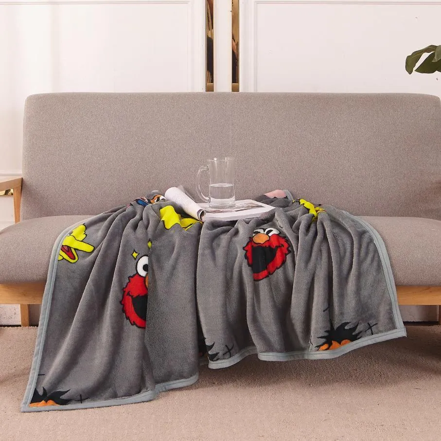 Couverture chaude Textile de maison Couverture lestée en flanelle Couvertures super douces Jeter sur un canapé / lit / Couvre-lit solide de voyage Grand F0270 210420