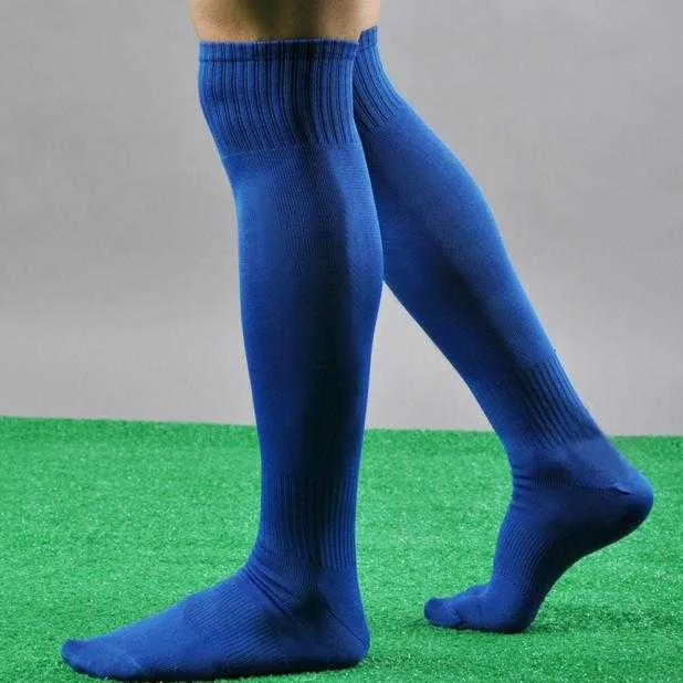 2021 neue Männer Sport Fußball Fußball Lange Socken Über Knie Hohe Socke Baseball Hockey Bequeme Strümpfe X0710