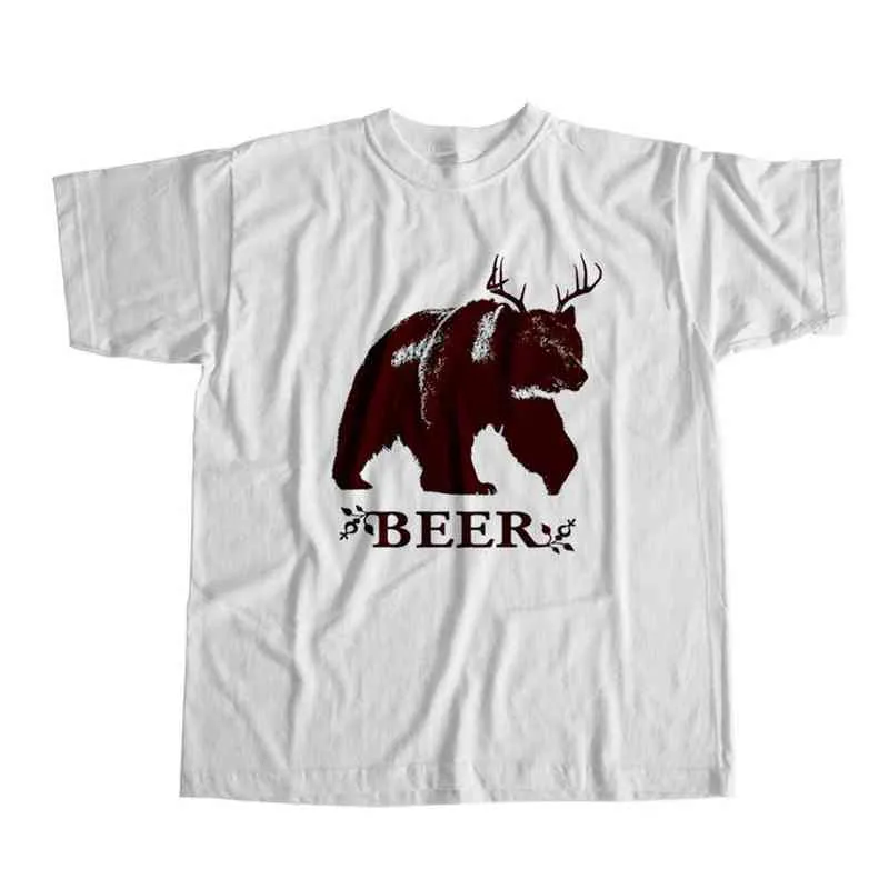 쿨 마인드 100 % 코 튼 멋진 맥주 애호가 유니섹스 티셔츠 짧은 Sleevebeer 남자 Tshirt 느슨한 티셔츠 남자 티셔츠 G1217