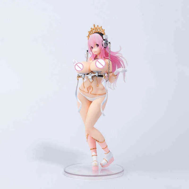 25cm Super O The Animation Supera Alphamax Sexy Ação Figura Toy Toy Japonês Anime Coleção Adulta Modelo Doll Doll H11058144698