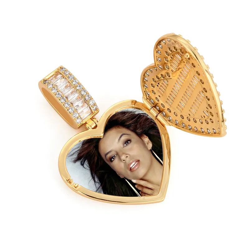 Personalized Custom Heart Shaped Locket Necklace That Holds Pictures Po Keep Someone Near to You Copper Custom Jewelry Personal313S