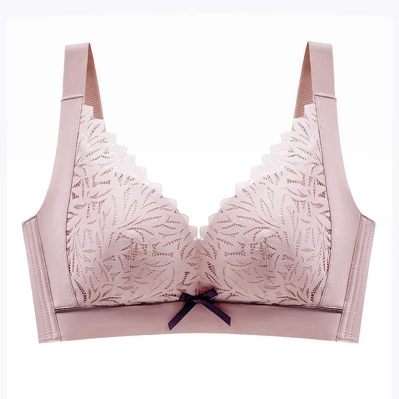 Bear Leader Grossesse Femmes Allaitement Allaitement Bras Dentelle Bowtie Sous-vêtements Soutien-gorge Enceinte Mère Prénatale Post-partum Vêtements 210708