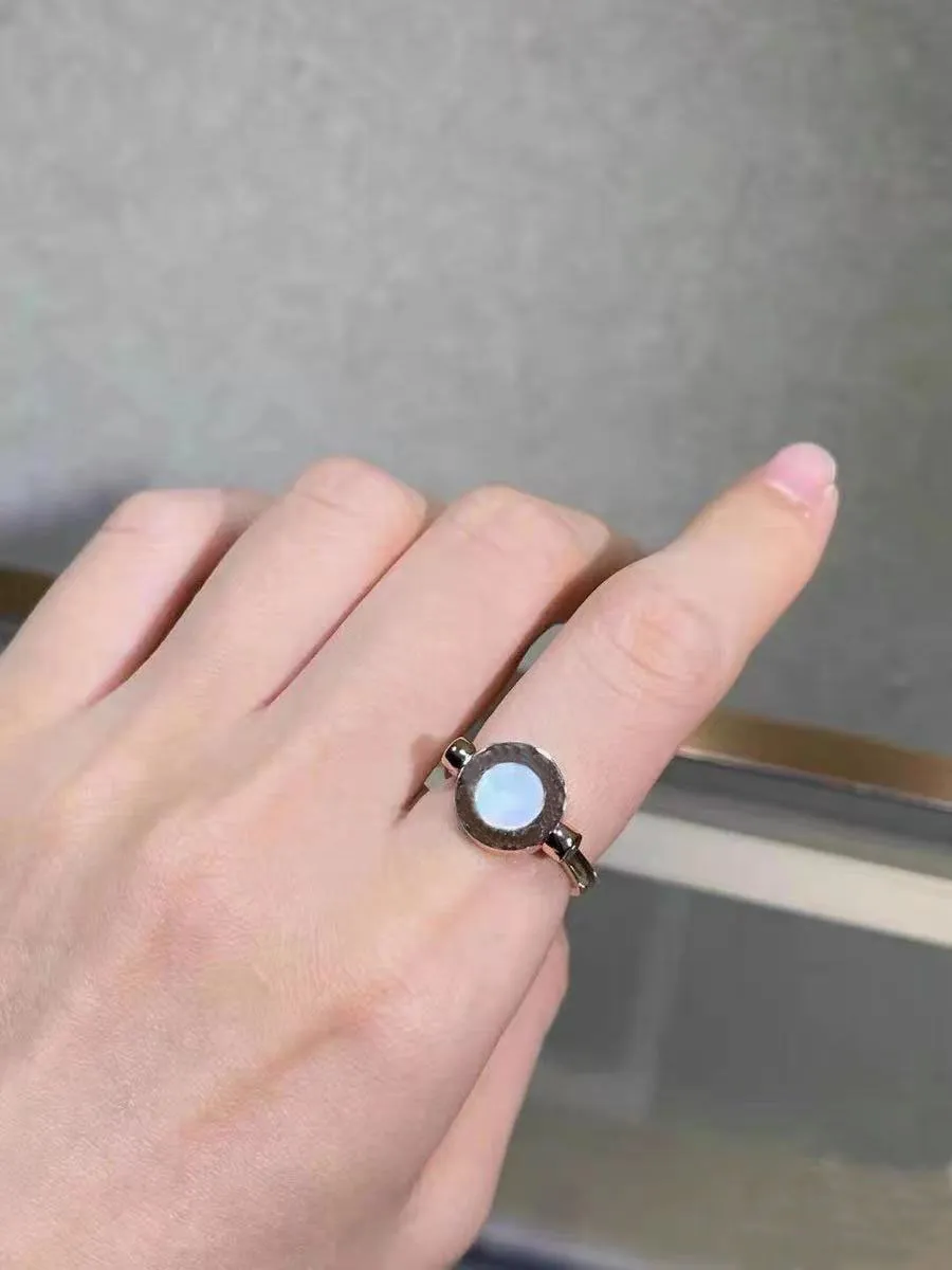 Yüksek kaliteli gül altın çift taraflı rotasyon yan taş halkaları moda bayan yaratıcı flip ring orijinal hediye box224s gönder