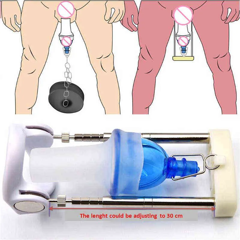 Sex Pump Zabawki Powiększenie Penis Extender Rozmiar Master Darmowy Penis Pompa Medical Powiększy Nosze Nosze Mężczyzna Engine Phallosan Napięcie YS0337 1125