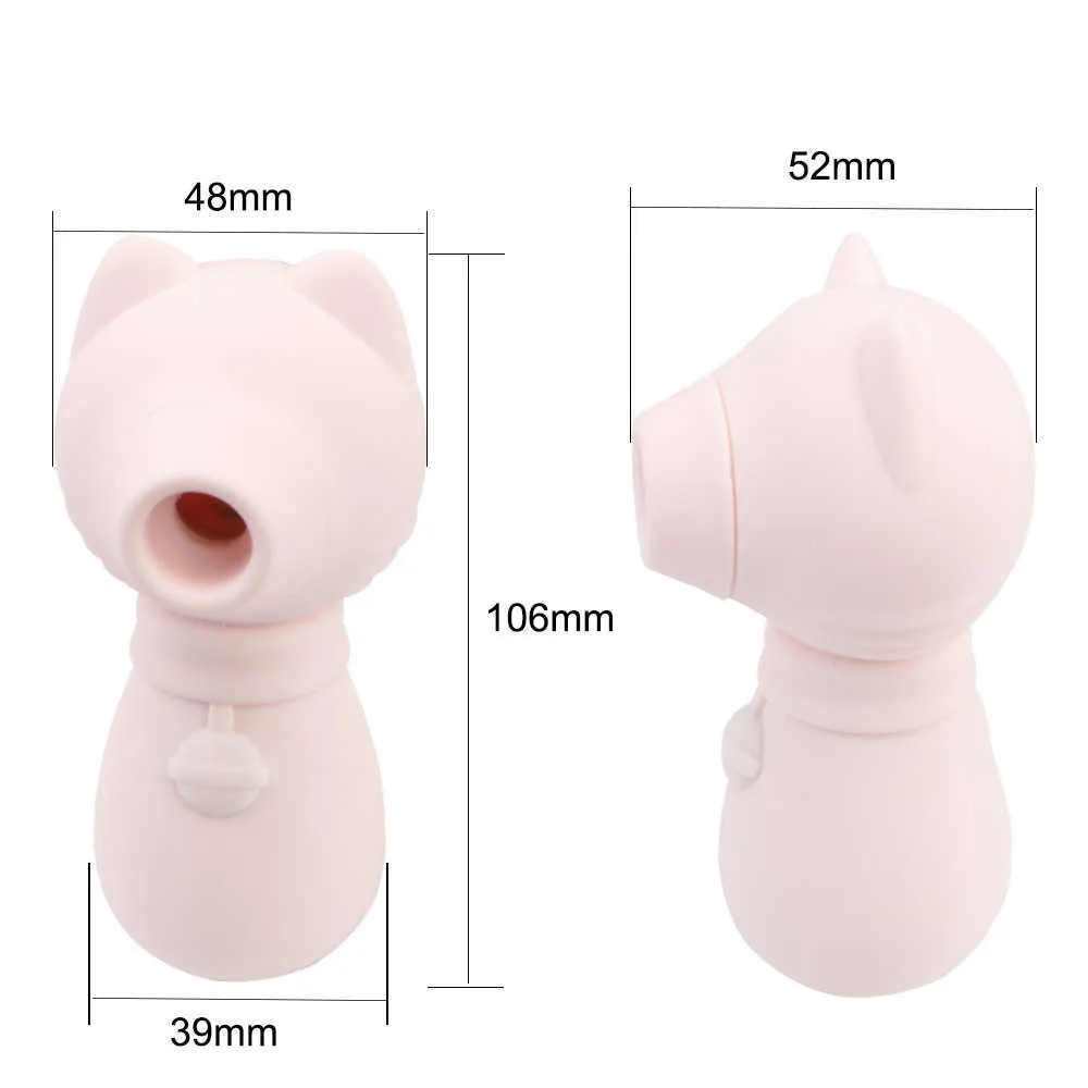 Массажные предметы 7 Ускоренные сексуальные игрушки для женщин Клитор Стимулятор Стимулятор для взрослых продукты G Spot Vibrator Oral Blayjob Sasting Clit Nipple Sucker