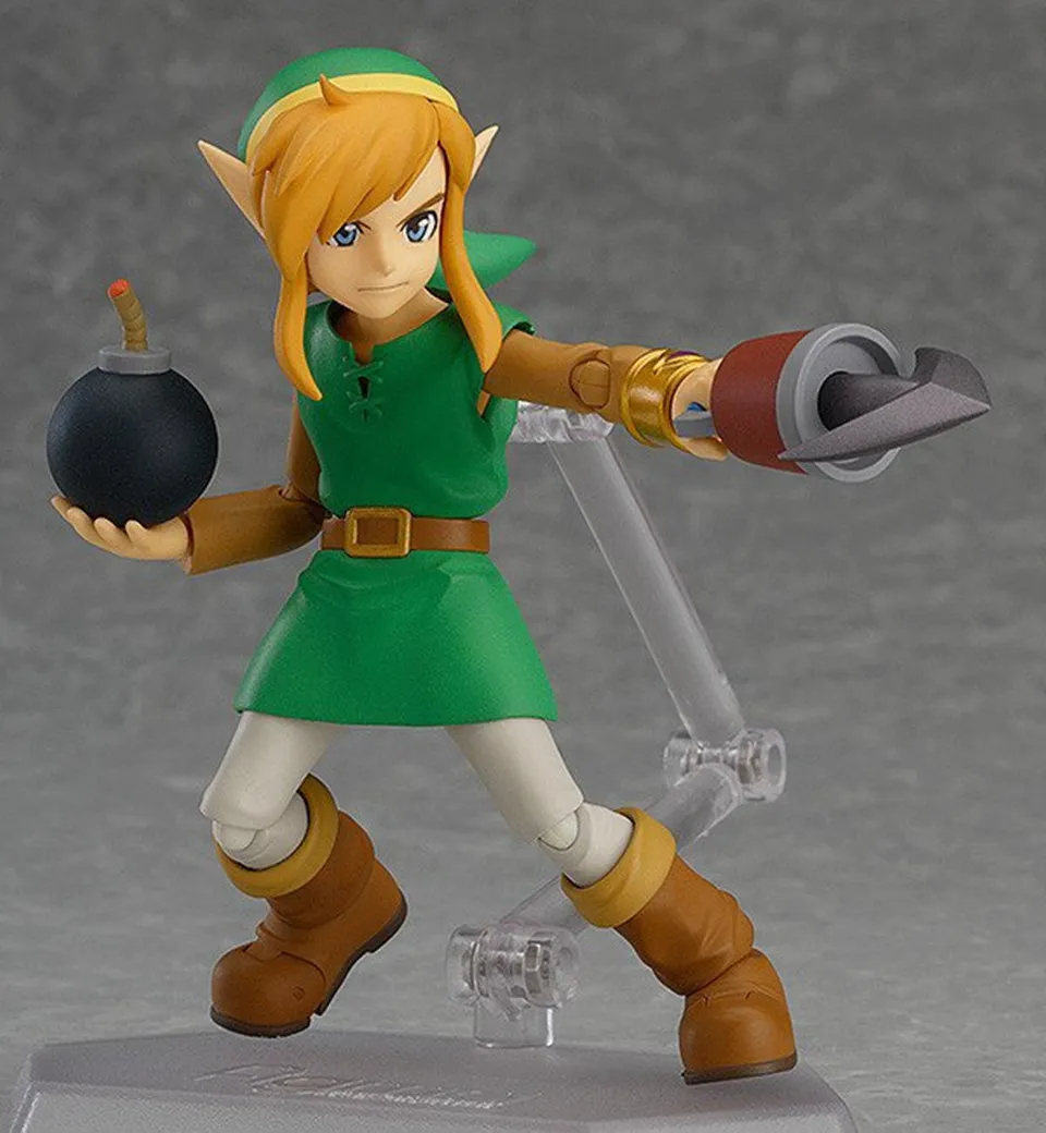 Figura de anime The Hyrule FantasyThe Legend of Zelda Link 533 Majoras Mask 413 the wind waker 733 sopro da estatueta selvagem254L7390703