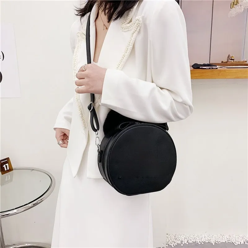 Мода маленькая круглая сумка корейская версия вечерних сумок в иностранном стиле Женская сумочка