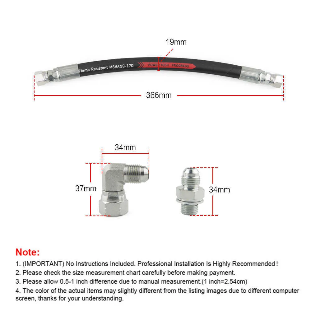 Ford 99-03 7.3L için 2PSC 36 cm 7.3L Powerstroke Yüksek Basınçlı Yağ Pompası HPOP Hortumlar Hatları Araba Set