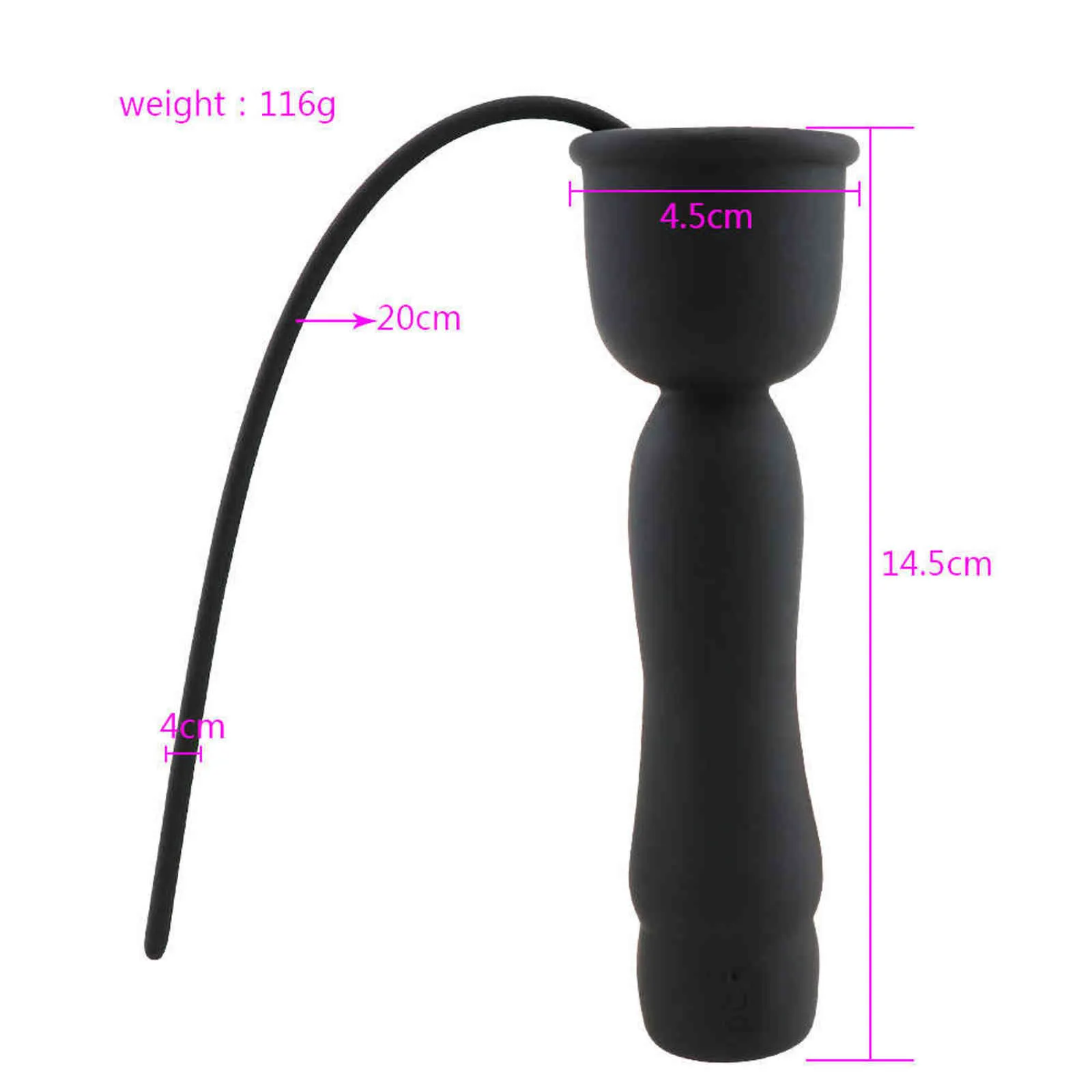 Nxycoockrings silikon urinrör vibratorer glans ärm stimulator ljuding l plug penis vibrator kateter sexoyer för män 1126