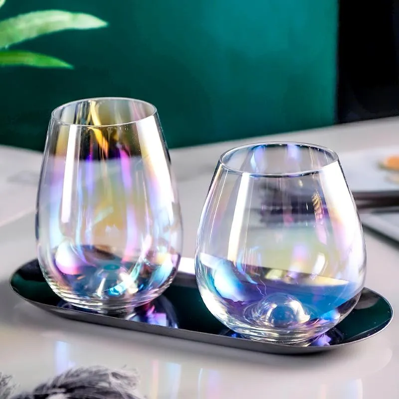 Wine Glasses Stemless Glasses Tumblers Glass Water Cup Cocktail Glass Whisky Glass Gin290K