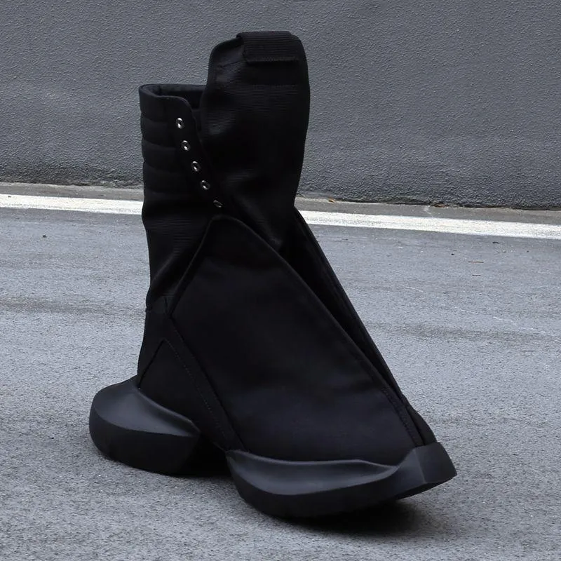 Buty bojowe na obcasie dla mężczyzn 2022 wiosna Zapatillas Hombre Fashion Design płócienne buty RF40T50