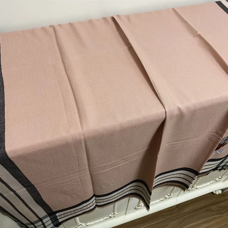 New style good quality 100% cashmere material thin and soft pink color long scarves for women size 205cm -92cm167i