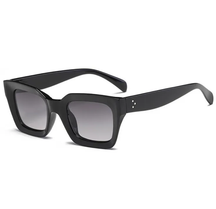 Винтажные роскошные женские солнцезащитные очки, классические квадратные солнцезащитные очки S130, ретро-градиент, уличные Lentes De Sol Mujer251S