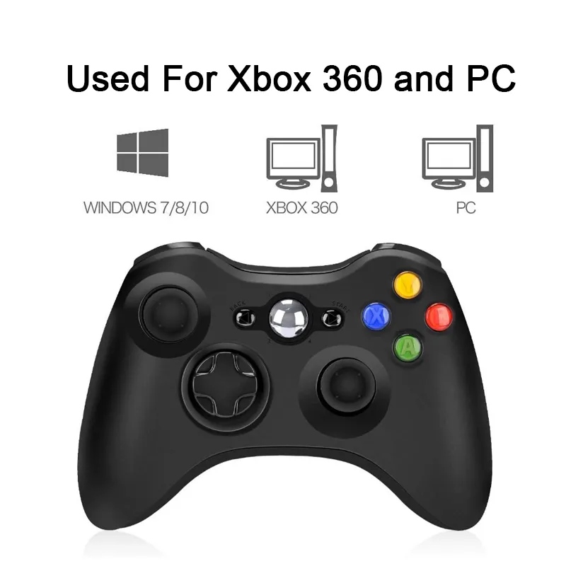Gamepad Joystick Xbox 360 Wireless/Wired XBOX 360 Control XBOX360 Game Wireless Controller Joypad PC