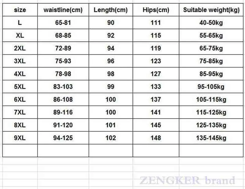9xl Kombinezony męskie Spodnie Dorywczo Trend Letnie Cienka sekcja Plus Rozmiar Belki Sportowe Stopy dziewięć punktów Mężczyźni Cargo Spodnie H1223