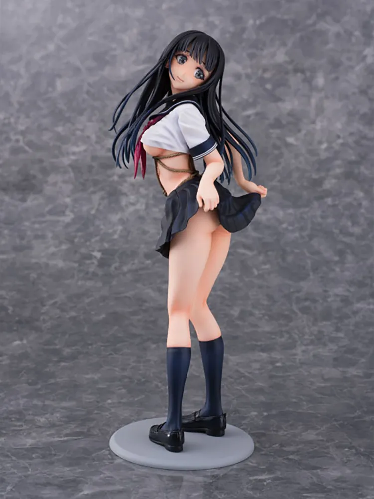 Figure Anime giapponesi Daiki Murakami Suigun No Yakata Sexy School 26CM Sexy Girl Figure PVC Action Figure Collection Modello Doll X0503