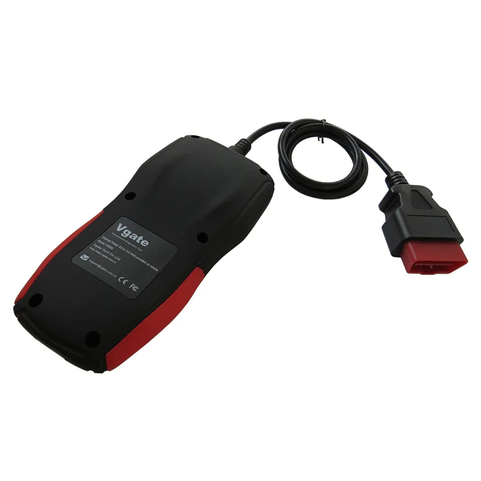 Mångsidig felkodsläsare OBD2 Scanner VGate VR800 OBD 2 Bildiagnostiska verktyg för lätta lastbilar / SUV / Minivan / Hybrid Sold Auto