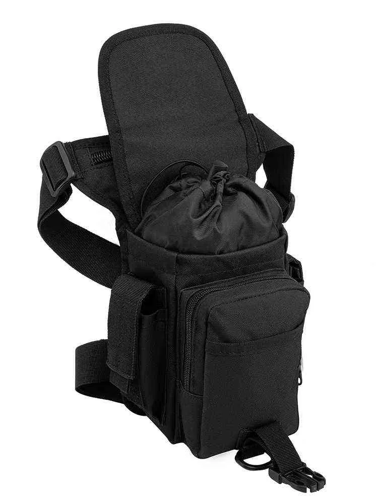Нейлоновая водонепроницаемая военная тактическая сумка для женщин для женщин Fanny Pack Pack Motorcycle Taist Outdoor Sport Ride Bag 20 211027274E
