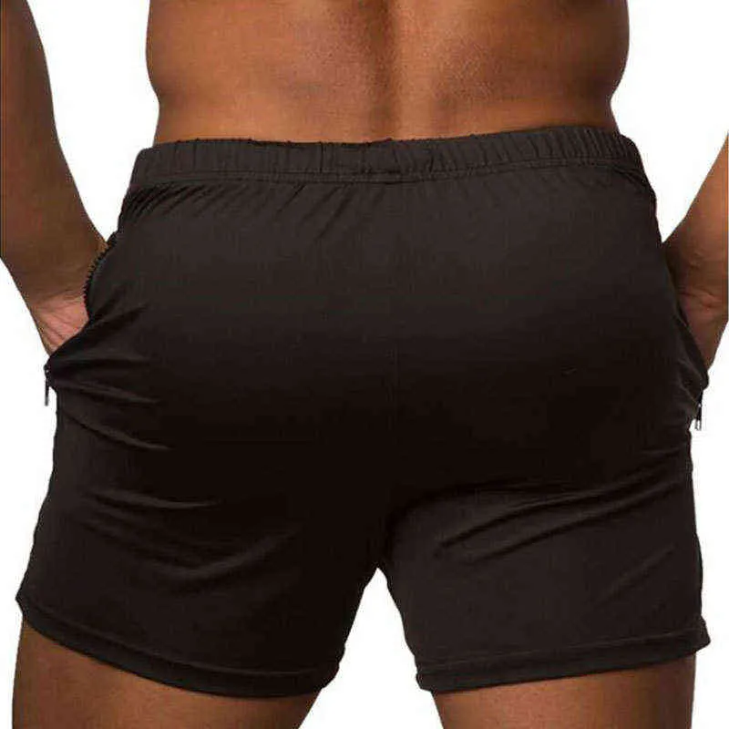 GYMNORTH Men Shorts 2021Joggers Sweatpants Casual Fast drying Black Summer Mesh Short Pants G1209