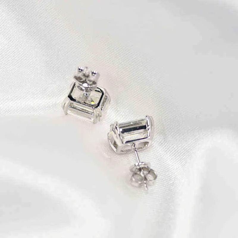 OEVAS – boucles d'oreilles classiques en argent Sterling 925, pierres précieuses créées, clous d'oreilles, bijoux fins pour mariée, vente en gros, 220125