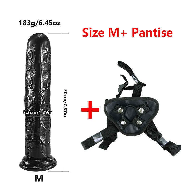 Nxy Dildos Six Size Comfort Band Adjustable Milf Dildo in the Penis Realistic Sex Toy Lesbian Couple039s Resistance Suction2646749