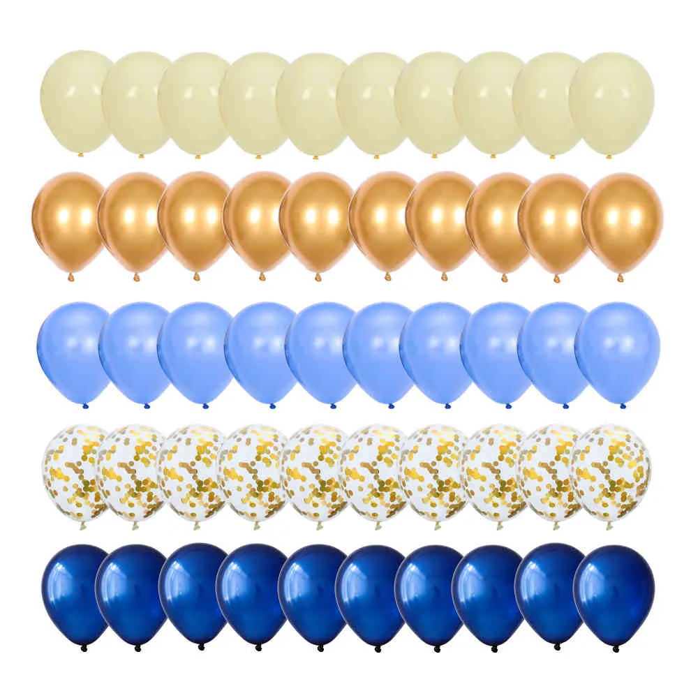 licorne confettis ballons colorés ensemble chrome métallique or globos mariage fête d'anniversaire décor