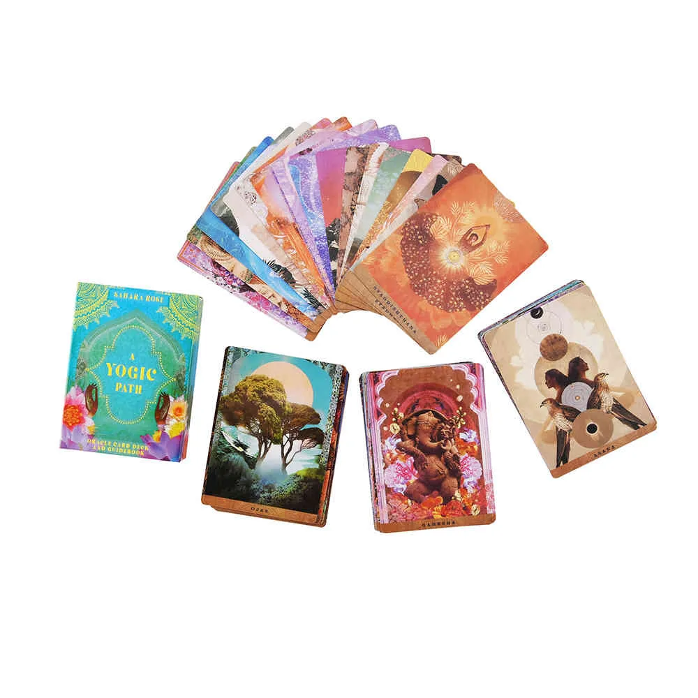 A Path Oracless Deck and arot Toy Tarot Divination Guide Ancient Yogic Wisdom Card Game