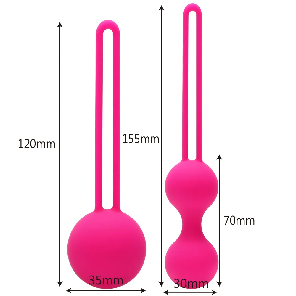 Sexe jouets pour adultes boules de Kegel femme silicone sexe vaginal bouchons anaux perles Ben Wa machine à presser appareil de Fitness 2. 1012