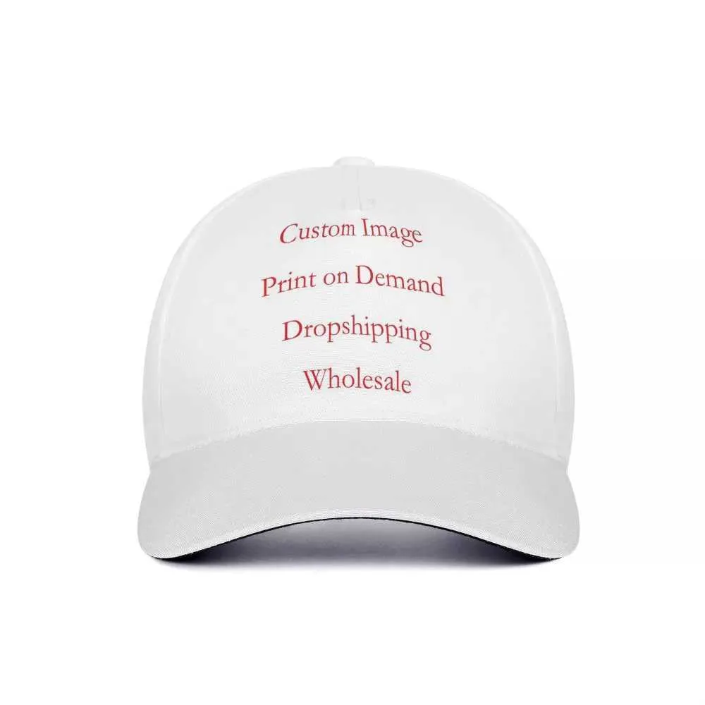 Dropshipping Unisexe Casquette De Baseball Chapeau Hip Hop Cap Personnalisé Hawaïen Tribal Sport En Plein Air Running Chapeau À Séchage Rapide Été Visière Cap Q0911