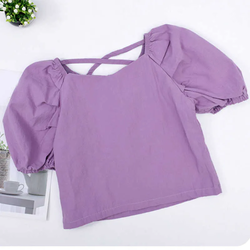 Summer Feule Sleeve Top violet + Jupe longue à niveau à forets Robes pour enfants Vêtements Ensembles pour filles 210528