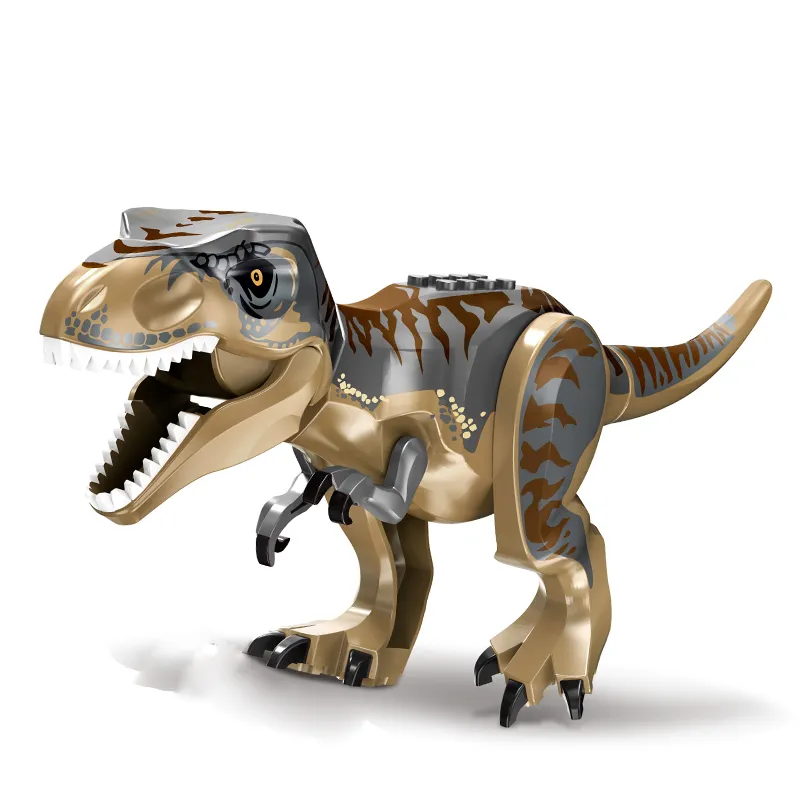 Jurassic Park World 2 Bouwstenen Dinosaurussen Figuren Bricks Tyrannosaurus Rex Indominus Rex I-Rex Monteren Kinderen Speelgoed voor jongens C233M