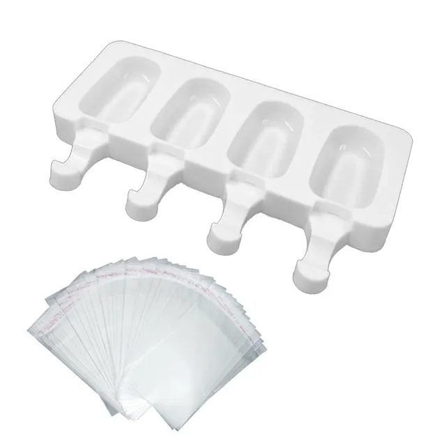 DIY-ijs siliconen mallen zelfgemaakte ijslollyvormen voor kinderen292Y