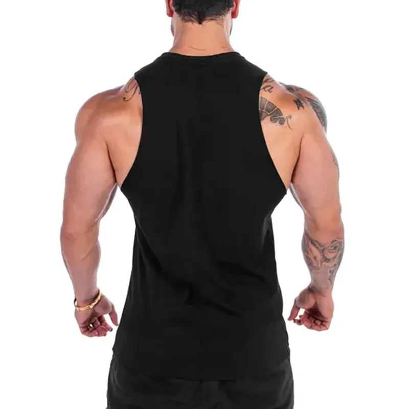 Mode d'été Muscleguys gymwear marque musculation Stringer débardeur hommes Sportswear Fitness gilet sans manches pour hommes M-XXL 210421