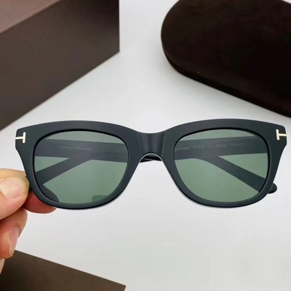 Lunettes de luxe Glasses James Bond 007 Style TF237 Personnalisez les lunettes de soleil progressives Myopie Classic Eyewear Taille50-21-145