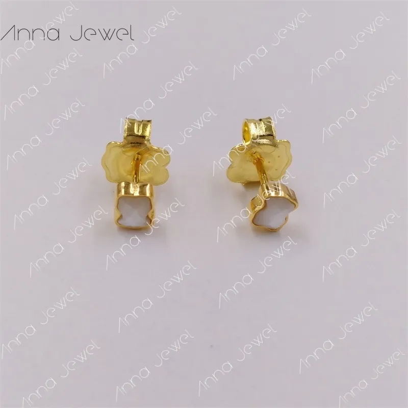 Joyería de oso, pendientes de plata de ley 925 para niñas, pendientes de cristal con perlas doradas para mujeres, conjunto de tachuelas, regalo de cumpleaños para fiesta de boda, pendiente 240Z