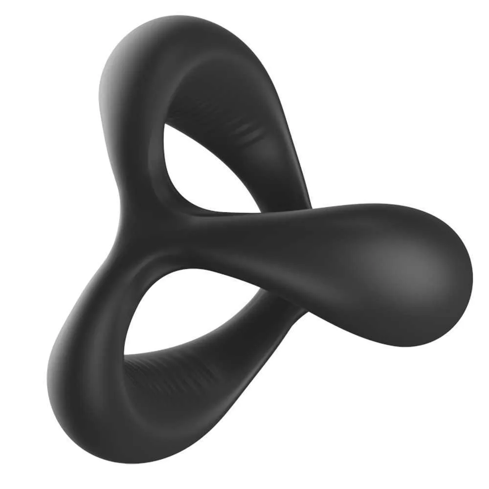 Massage Items Cock Rings Penis Chastity Cage Foreskin Lock Ring Sexy Toys for Men Silicone Penis Ring Sexy Delay Cockring Massage 333P