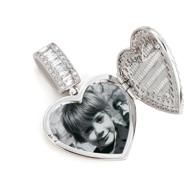 Personalized Custom Heart Shaped Locket Necklace That Holds Pictures Po Keep Someone Near to You Copper Custom Jewelry Personal313S