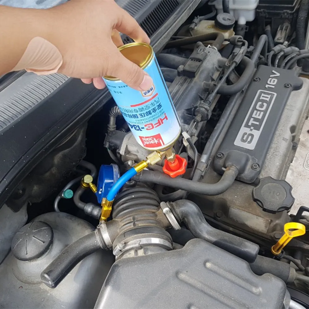 New R134a Filling Kit Automotive Air Conditioning Refill R 134a Gas Air