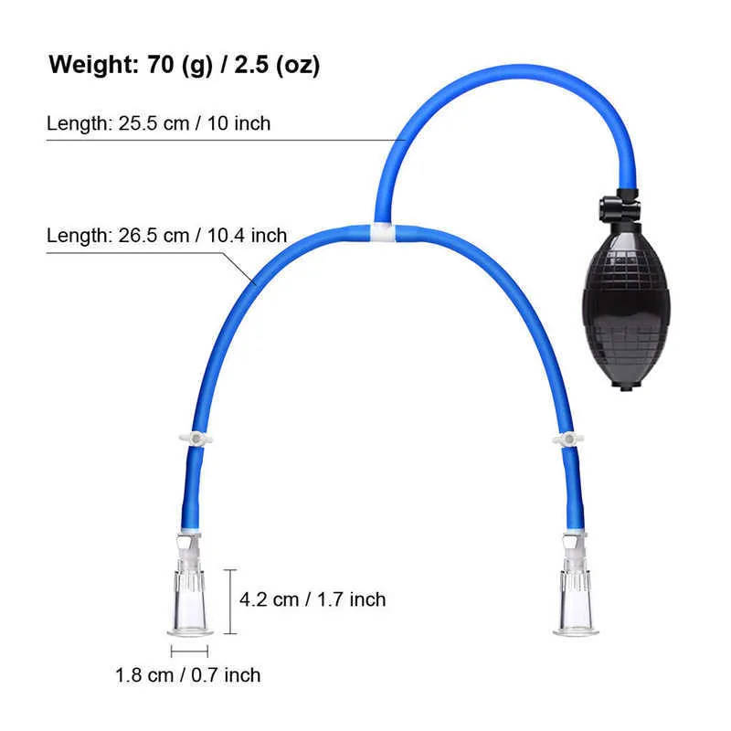 El Tutulmuş Pompa Meme Silindirler Emme Büyütücü Seksi Oyuncak Kadınlar için SM Flört Araçları Klitoris Enayi Nipelleri Masaj Pompaları 6807980