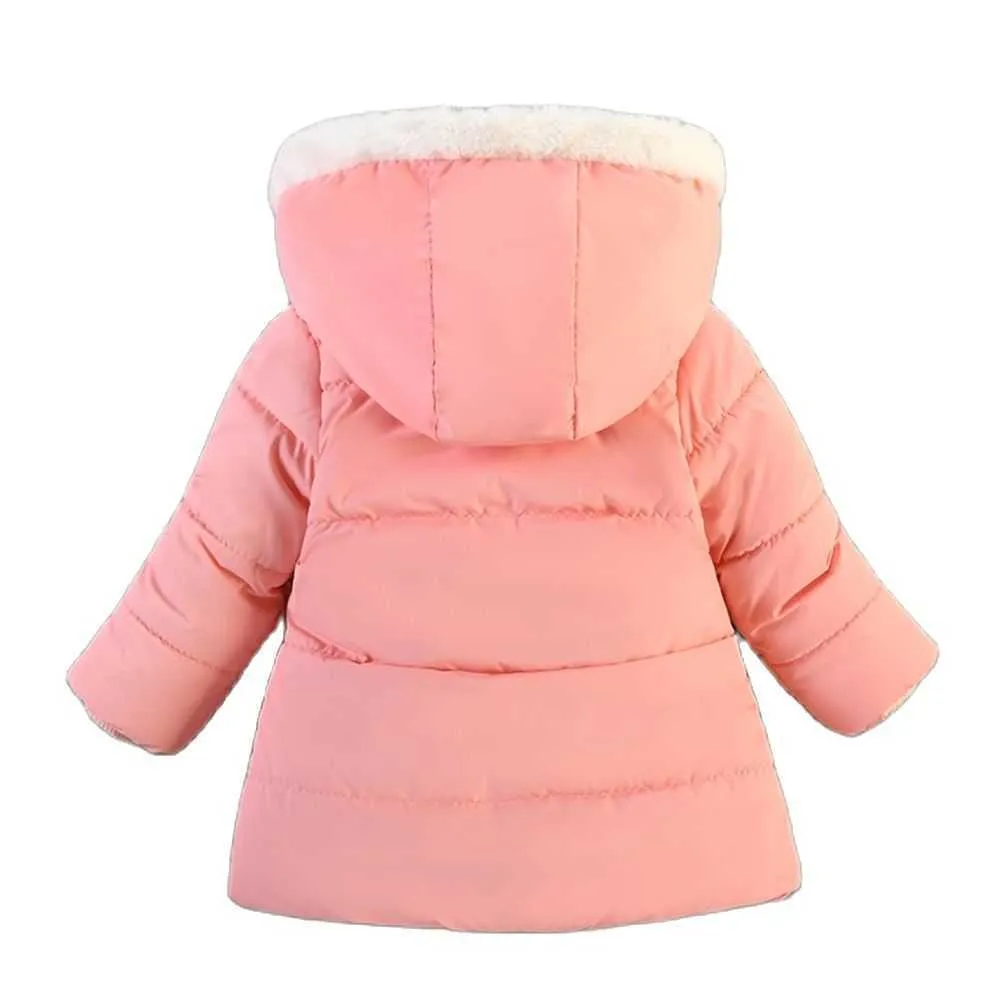 LZH Children's Kurtka Autumn Winter Clothing for Girls Down For dla dzieci ubrania długie rękaw dla dzieci 2-4 lata H0909