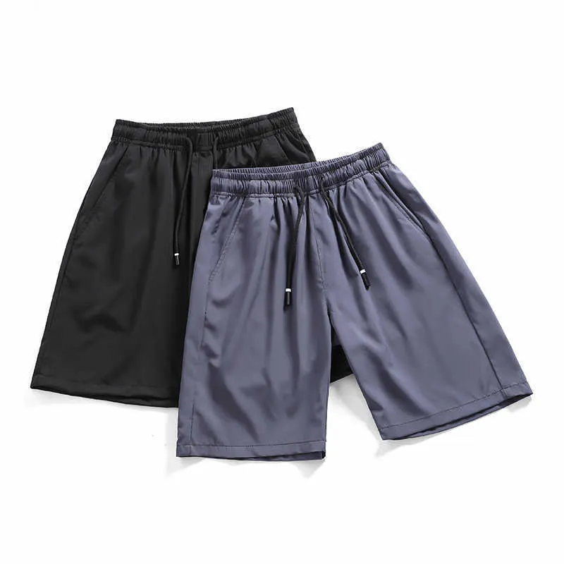 Duckwaver Solid Fashion Short Comodo traspirante All-Match Casual Pantaloncini tascabili da uomo da lavoro Beach Short Big Size 5XL 210622