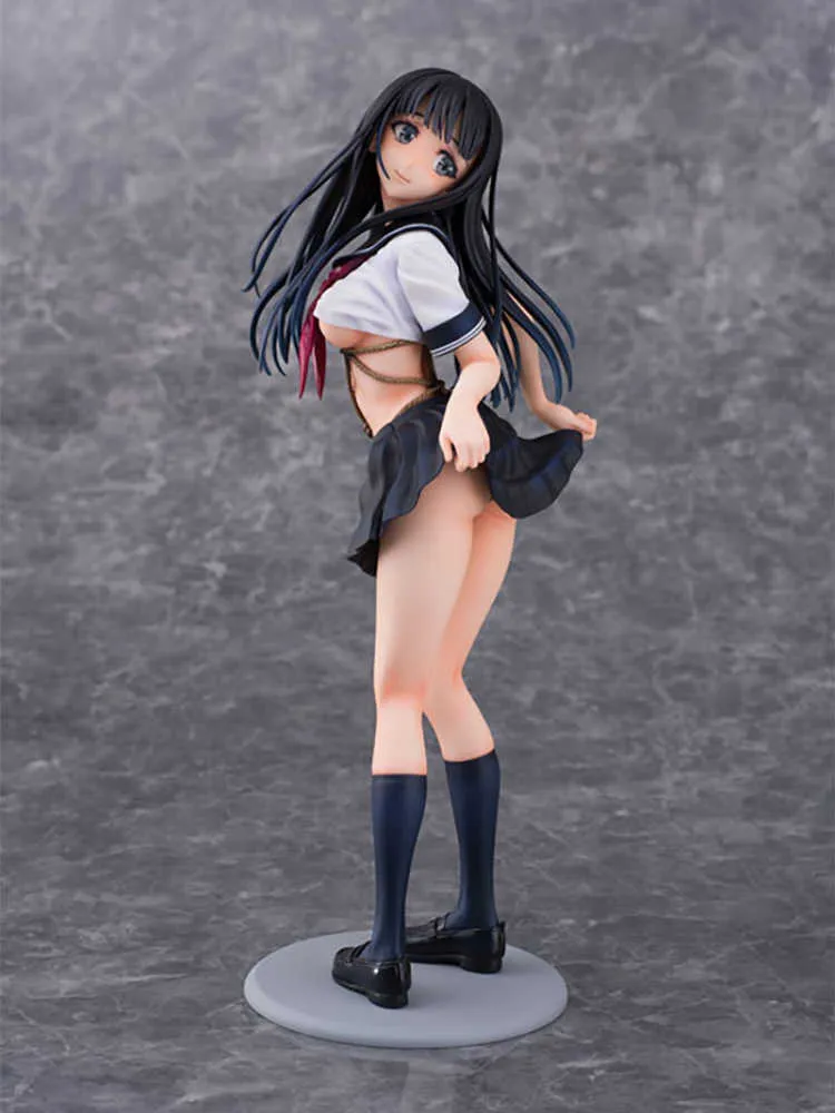 Figure Anime giapponesi Daiki Murakami Suigun No Yakata Sexy School 26CM Sexy Girl Figure PVC Action Figure Collection Modello Doll Q0722