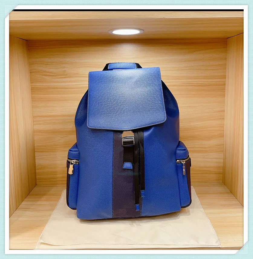 Shoulders Bag Patent Leather With Pure Steel Hardware Backpack Laptop Quality Mens Women Duffel School Bags Teenage Duffle Bag Tot229G