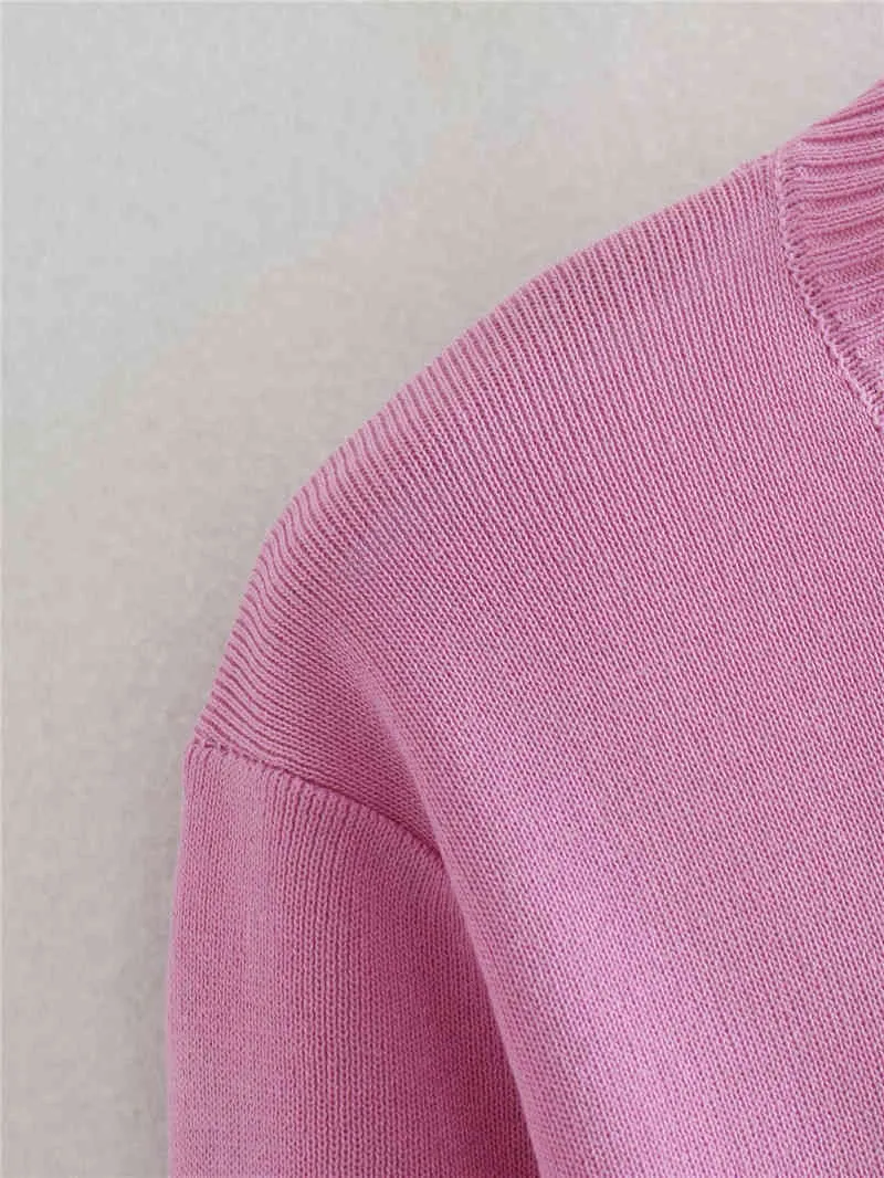 HSA Knitted Button Up O-Neck Cute Sweaters Women Kawaii Cardigan Sweater Knitting Streetwear Tops ropa de mujer 210417
