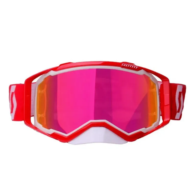 Lunettes de soleil motocross lunettes de soleil pour ski moto scooter atv uv saleté vélo racing motos casque lunettes TPU cadre PC lentille