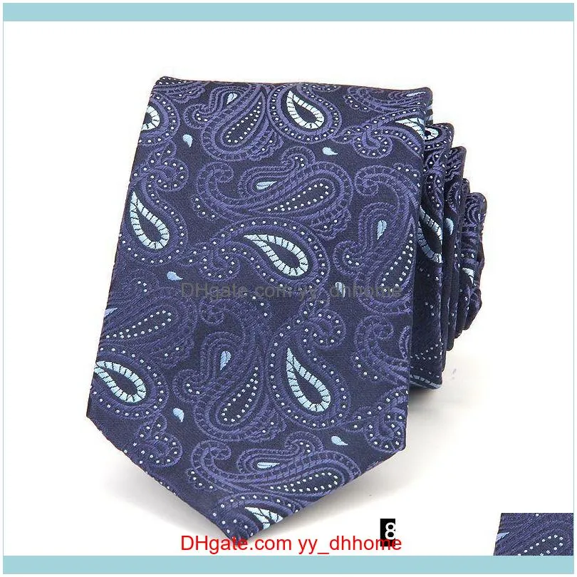 Neck Fashion Aessoriesneck Ties Liiway 8 cm Formal Für Männer Klassische Polyester Woven Print Krawatte Hochzeit Geschäftsmann Casual Gravat322t