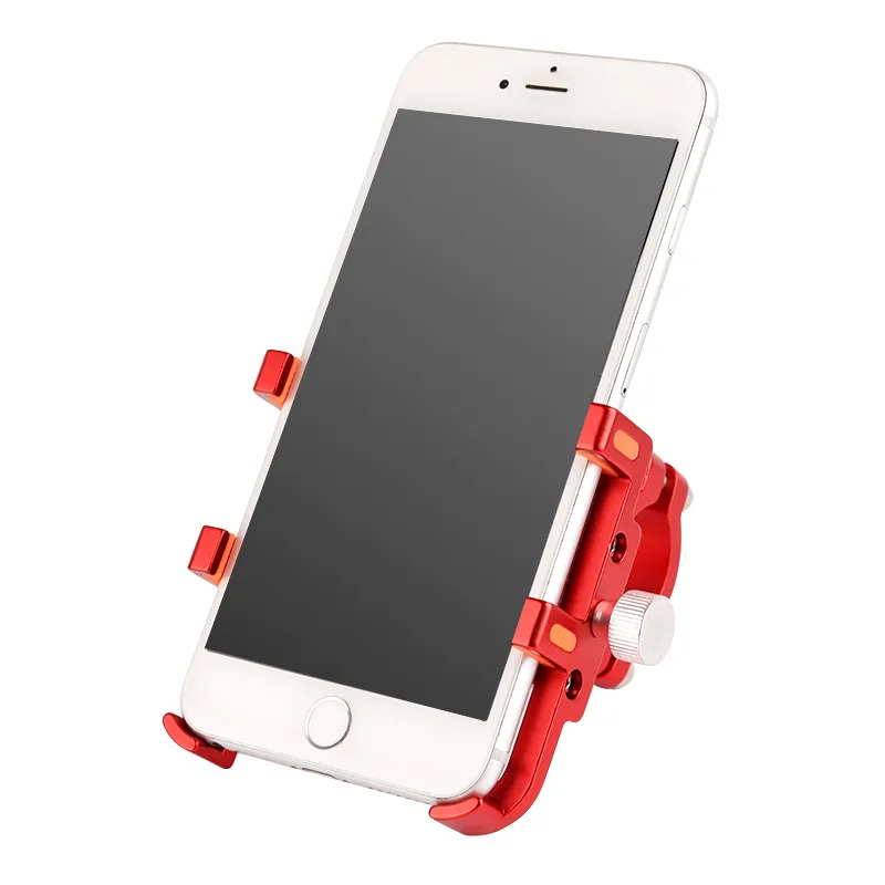 Porta cellulare in metallo Bicycle Mountain Road Bike Motorcycle Manubrio Telefono Mount X XS Max XR 8 7 Samsung S9 Xiaomi